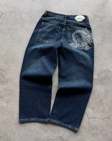 Graphic Denim Jeans