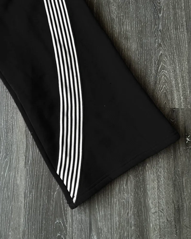 Stripped Black Sweatpants